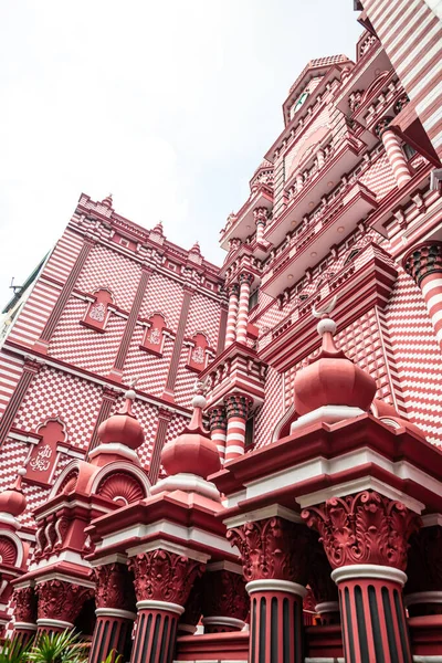Vörös Mecset Pettah Colombo Srí Lanka — Stock Fotó