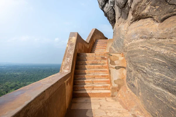 Sigiriya Leeuw Rots Fort Sri Lanka — Stockfoto