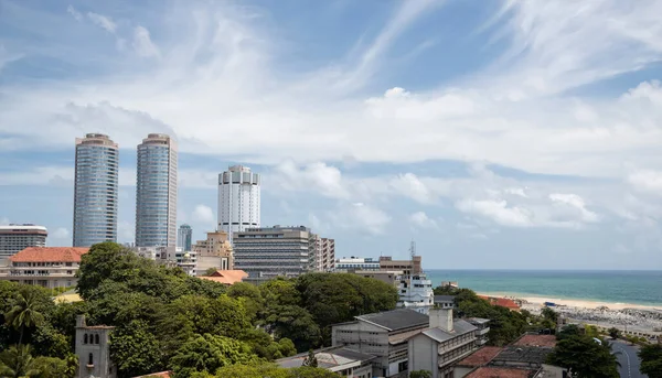Miasto Colombo Panorama Sri Lanka — Zdjęcie stockowe