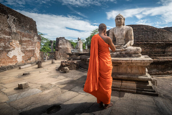 Руины исторического города Полоннарува, Шри-Ланка
