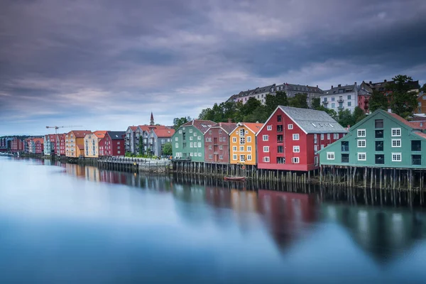 Trondheim Stad Noorwegen — Stockfoto