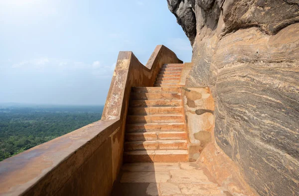 Sigiriya Leeuw Rots Fort Sri Lanka — Stockfoto