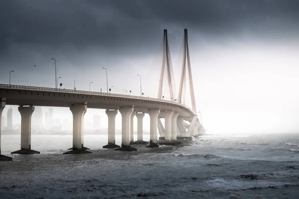 Морской Мост Мумбаи Индия — стоковое фото