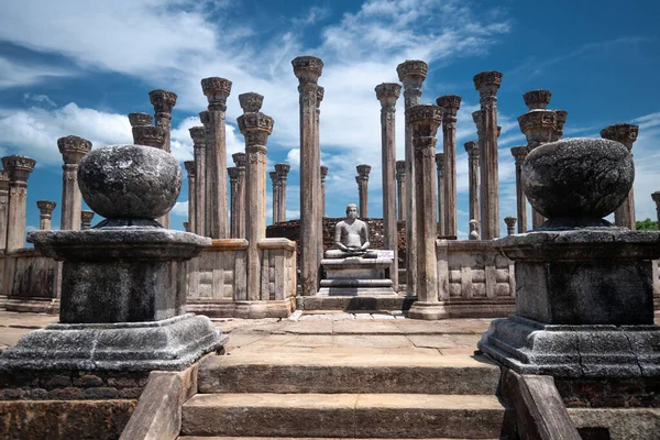 Руины Медиригирии Ватадаге Полоннарува Шри Ланка — стоковое фото