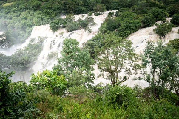 Shivanasamudra Fällt Distrikt Chamarajanagar Bundesstaat Karnataka Indien — Stockfoto