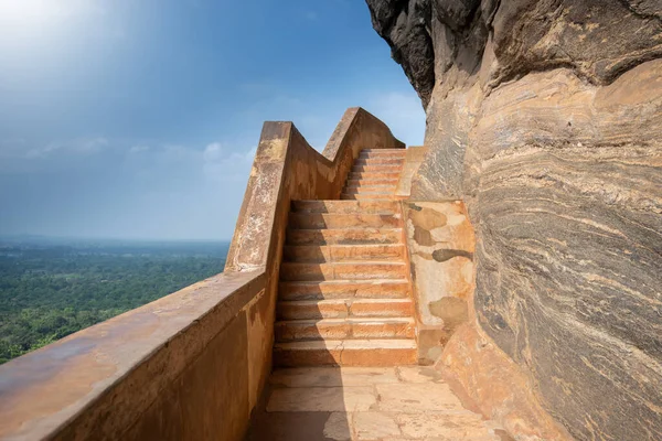 Sigiriya Leeuw Rots Fort Sri Lanka — Stockfoto