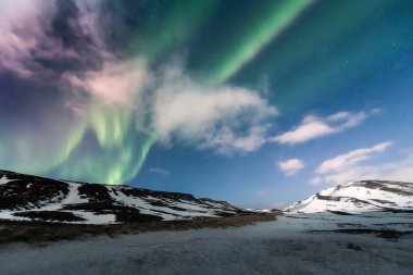 Kuzey ışıkları aurora borealis