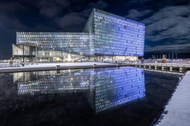 Harpa Konser Salonu ve Gece Konferans Merkezi, Reykjavik, İzlanda