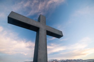 İzlanda 'daki Blonduoskirkja Kilisesi