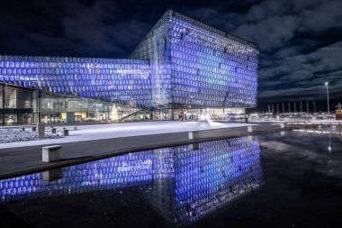 Harpa Konser Salonu ve Gece Konferans Merkezi, Reykjavik, İzlanda