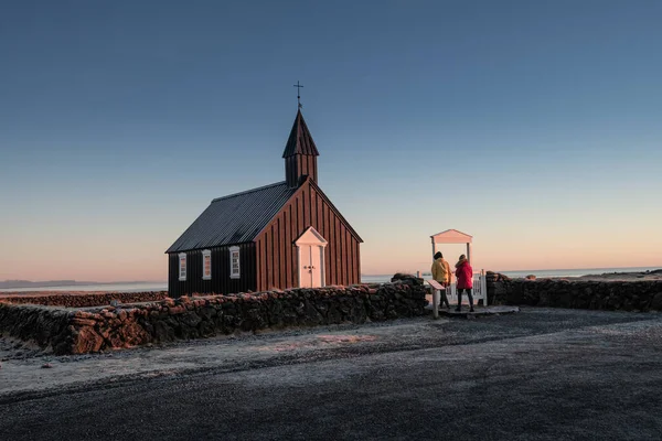 Gereja Hitam Budir Islandia — Stok Foto