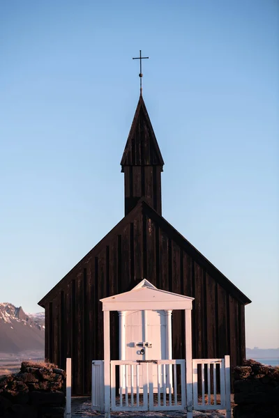 Gereja Hitam Budir Islandia — Stok Foto