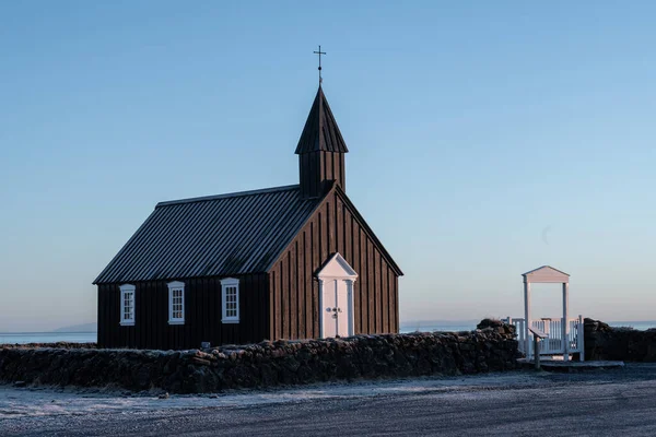 Gereja Hitam Budir Islandia — Stok Foto