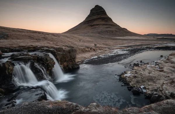 Kirkjufell Półwyspie Snfellsnes Islandii — Zdjęcie stockowe