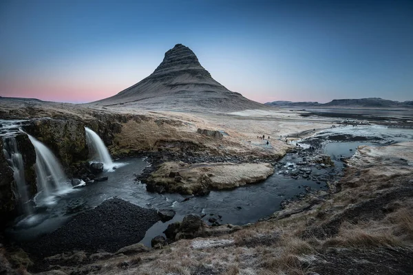 Kirkjufell Półwyspie Snfellsnes Islandii — Zdjęcie stockowe