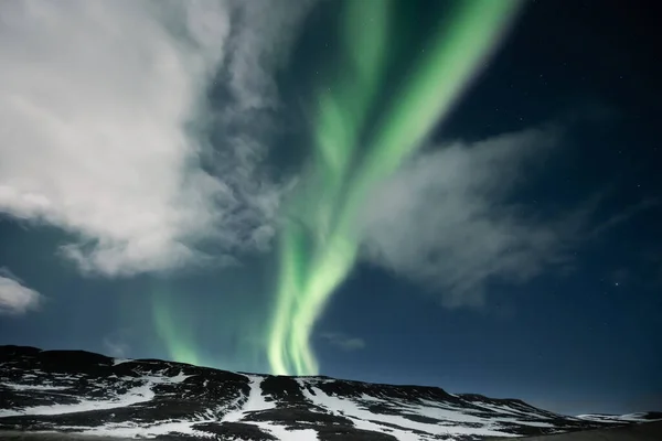 Cahaya Utara Aurora Borealis — Stok Foto