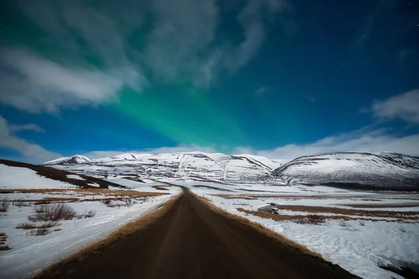 Severní Světla Aurora Borealis — Stock fotografie