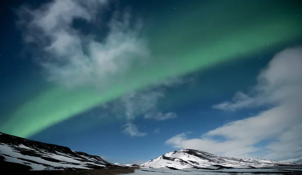 Severní Světla Aurora Borealis — Stock fotografie