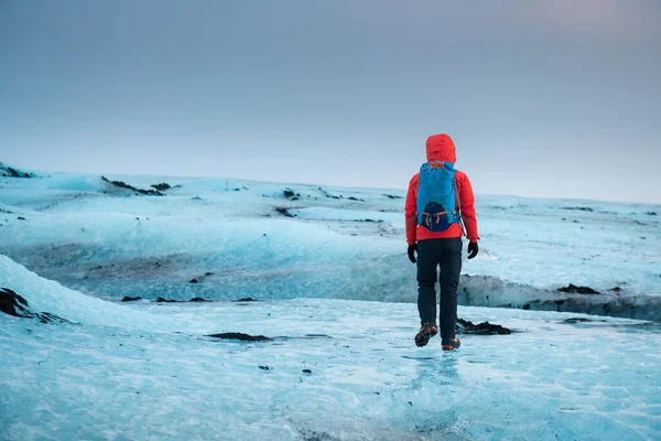 Buzul Üzerindeki Güzel Manzara — Stok fotoğraf