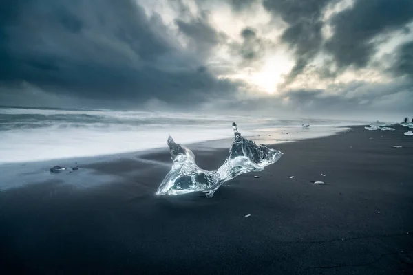 Plage Diamants Islande — Photo