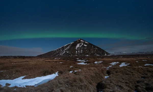 Északi Fény Aurora Borealis — Stock Fotó