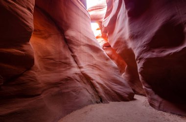 Güzel Antilop Kanyonu, ABD 'nin doğusundaki Navajo arazisi