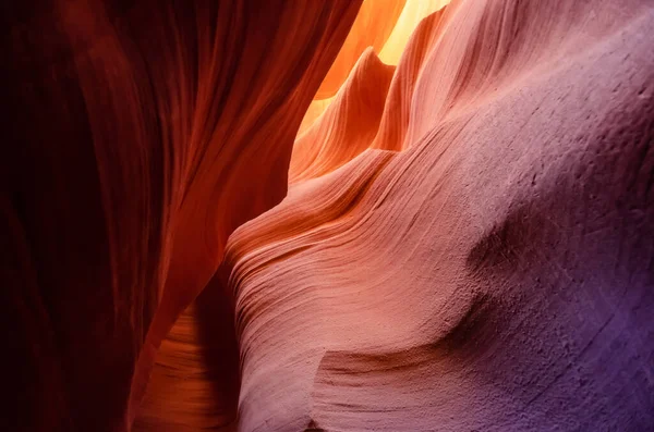 Lindo Desfiladeiro Antelope Navajo Terra Leste Page Eua — Fotografia de Stock