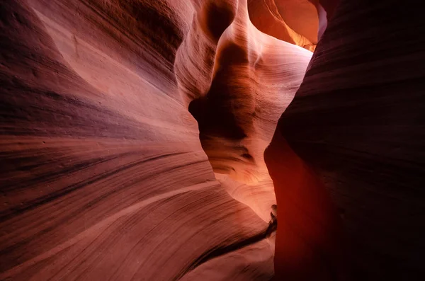 Beautiful Antelope Canyon Navajo Land East Page Usa — стоковое фото