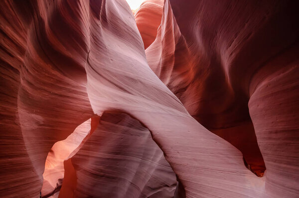 Beautiful Antelope Canyon Navajo Land East Page Usa Stock Image