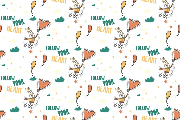 Şirin şablon çocuk, kızlar ve erkekler. Vektör çizim. Seamless modeli.