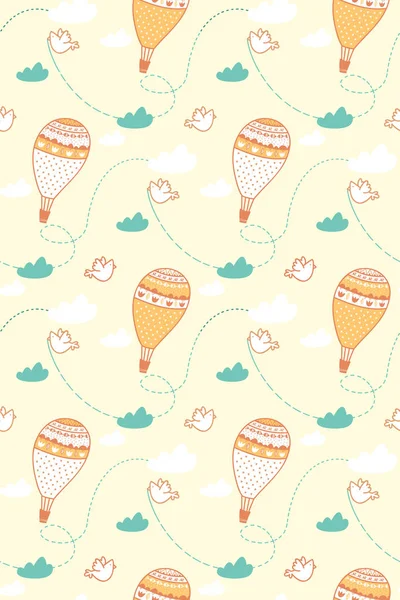 Şirin şablon çocuk, kızlar ve erkekler. Vektör çizim. Seamless modeli.