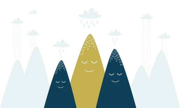 Grafik illüstrasyon çocuklar. Çocuklar iç, yazdırma, Oda, parti, dekorasyon için