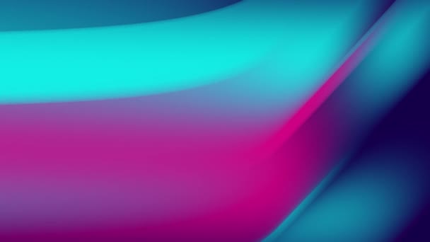 Fundo abstrato, superfície ondulada vertical, textura vibrante na moda, cores neon, design gráfico, textura animada. Renderização 3d — Vídeo de Stock