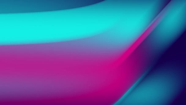Abstrakter Hintergrund, vertikale wellige Oberfläche, trendige lebendige Textur, Neonfarben, Grafikdesign, animierte Textur. 3D-Darstellung — Stockvideo