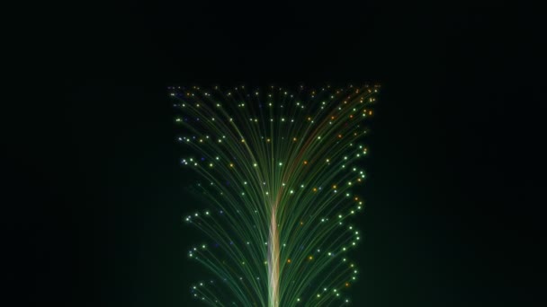 Regard conceptuel futuriste sur les technologies de l'information de l'internet des objets IOT big data cloud computing using artificial intelligence AI - 3D rendering