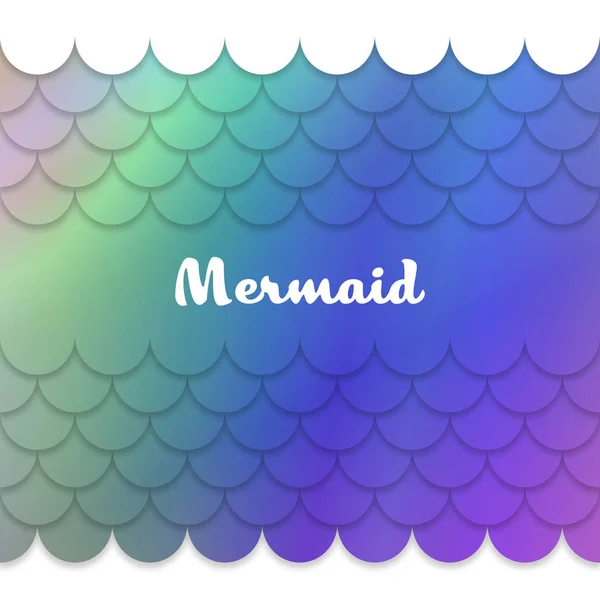 Mockup of scales for fish skin or mermaids — Stock Photo, Image