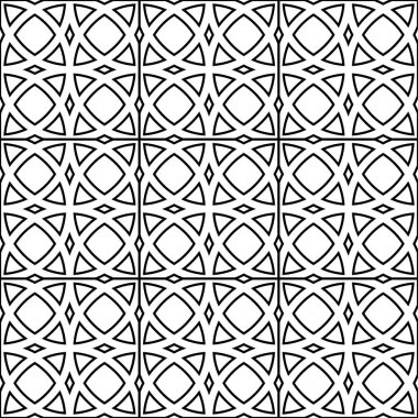 hatları ile soyut geometrik desen