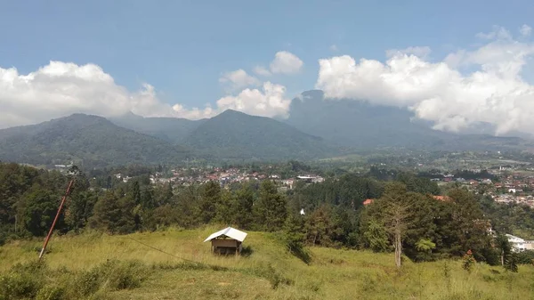 Fond Paysage Montagne Très Beuatiful Pour Votre Entreprise — Photo