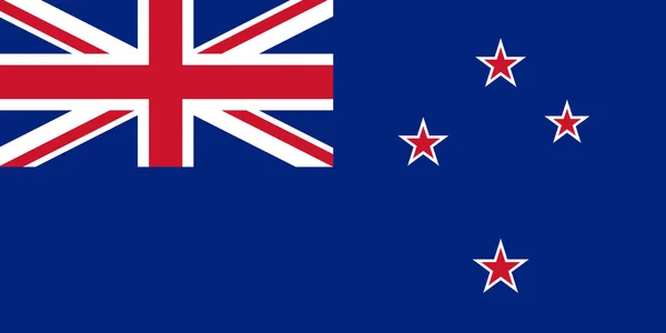 Bandera de New Zealand — Foto de Stock