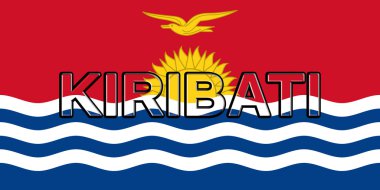 kiribati Cumhuriyeti bayrağı