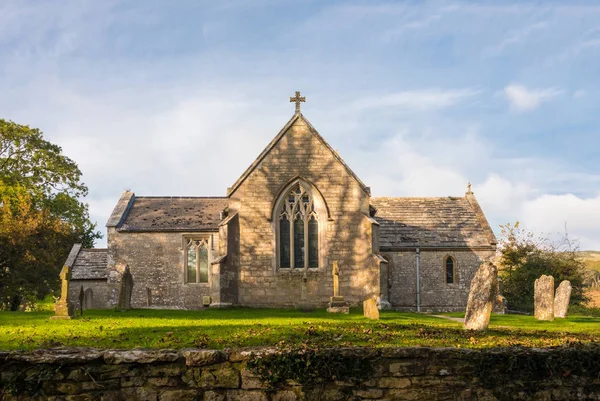 Oude dorpskerk — Stockfoto