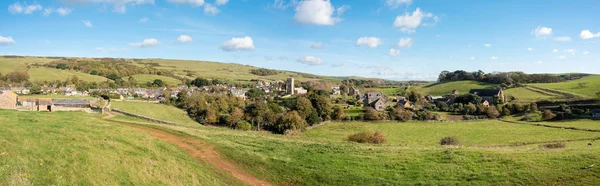 Abbotsbury Village Panorama — Stock Photo, Image