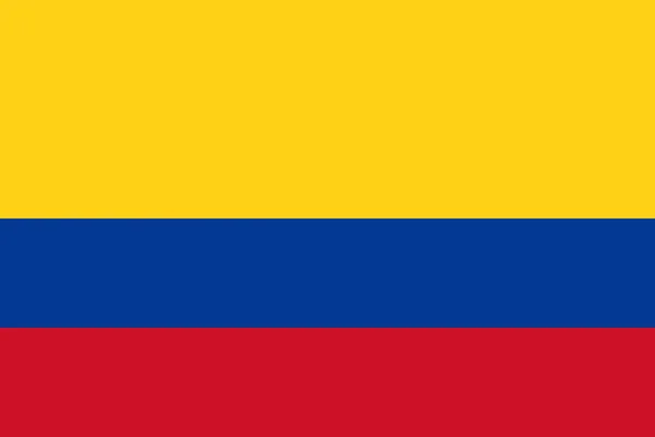 Bandeira da Colômbia — Fotografia de Stock
