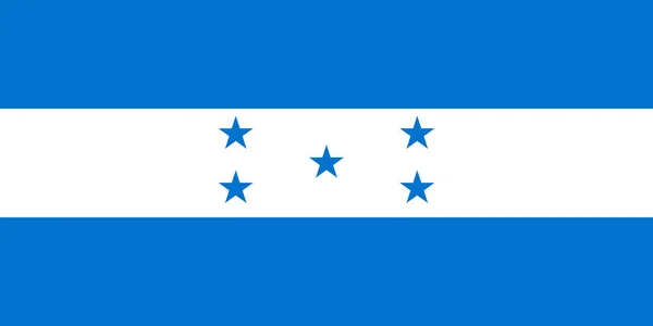 Honduras flagga — Stockfoto