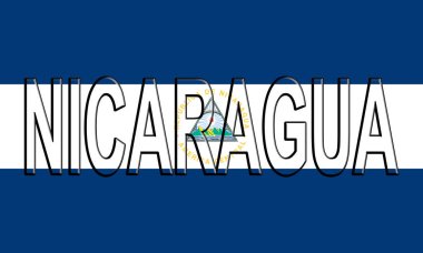 Nikaragua Word bayrağı