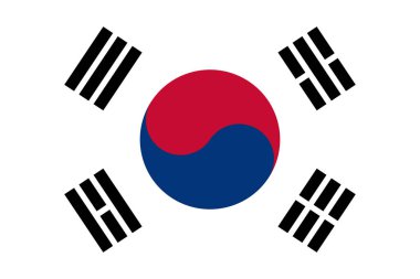 Güney Kore bayrağı 