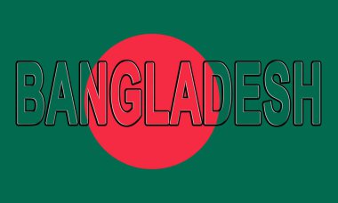 Bangladeş Word bayrağı
