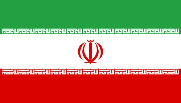 Σημαία Ιράν — Φωτογραφία Αρχείου