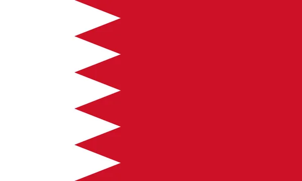 Bahreyn bayrağı. — Stok fotoğraf