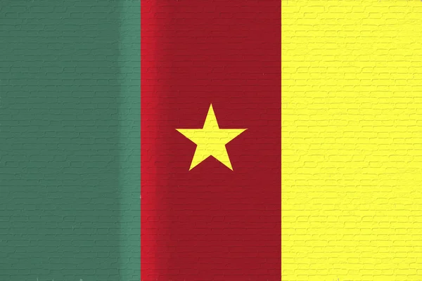 Bandera de Camerún — Foto de Stock